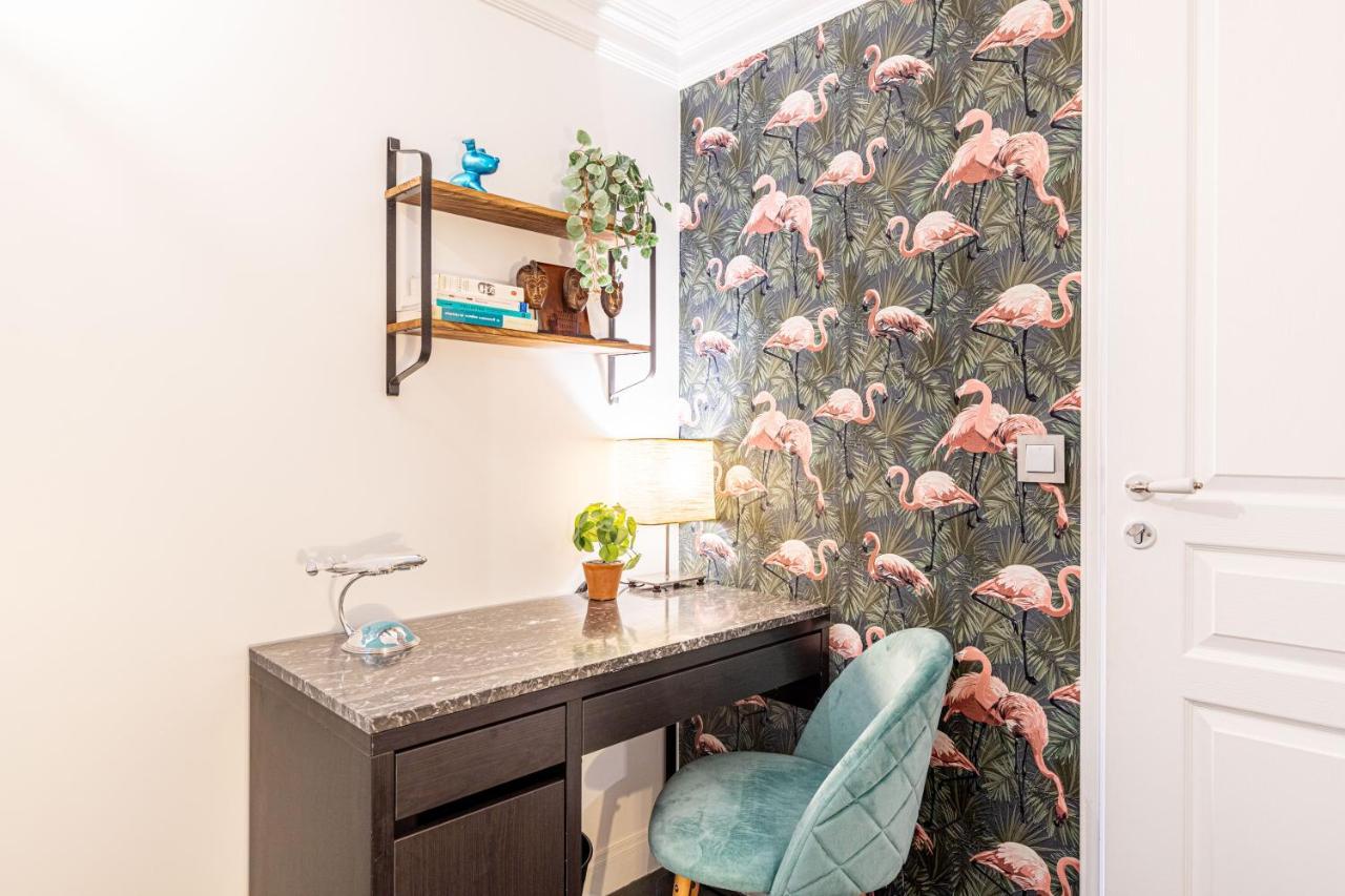 Modern Apartement Grand Paris, Tv Salon, Sharing Garden, Villa Des Ammonites Μεντόν Εξωτερικό φωτογραφία